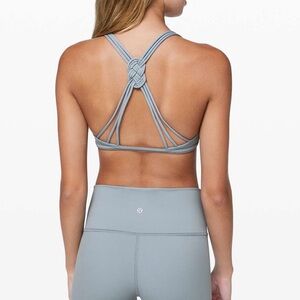LULULEMON LOVE KNOT SPORTS BRA IN CHBY